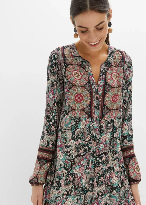 Robe-tunique en viscose fluide, petite