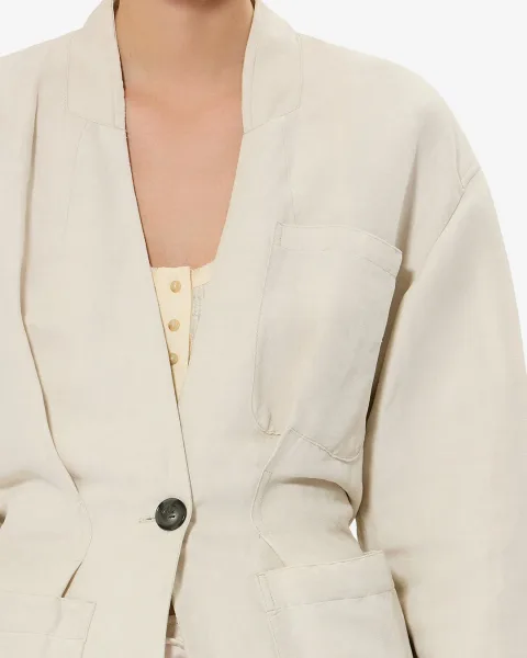 Veste Soraya - Femme - Écru - Taille42