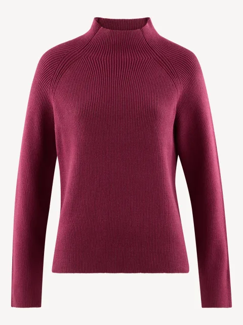 Pull-over en tricot noir - M