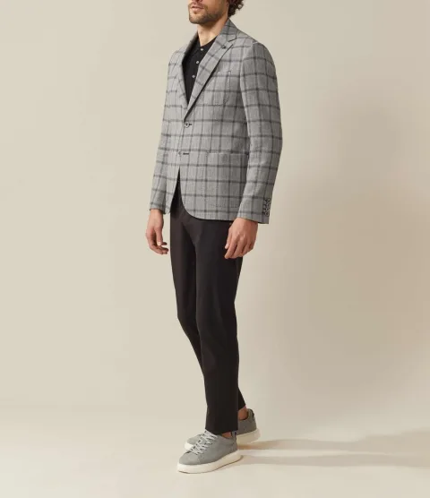 IZAC - Veste casual grise ''Manolo''