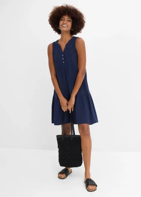 Robe légère en gaze de coton
