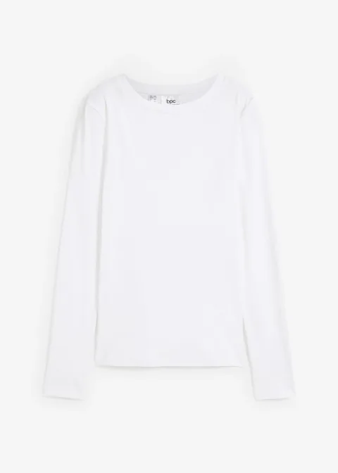 T-shirt manches longues 100% coton