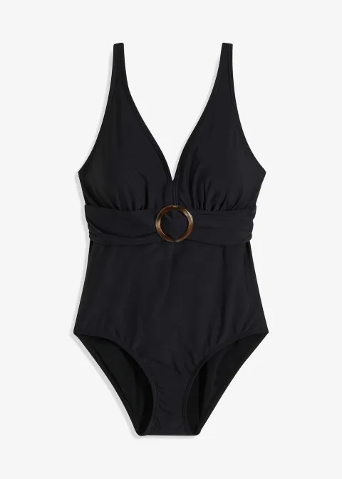 Maillot 1 pièce sculptant, maintien léger