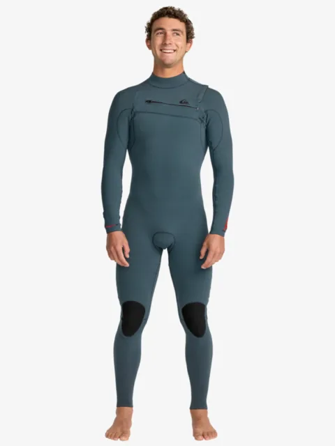 Highline 3/2 - Combinaison de surf chest zip pour Homme Noir