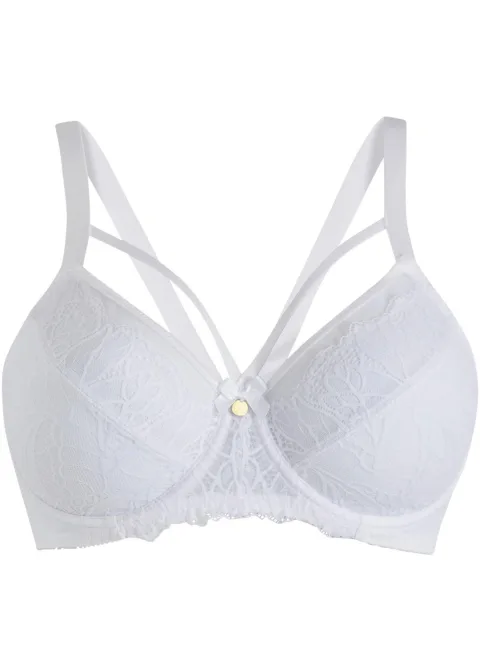 Soutien-gorge minimiseur avec dentelle délicate