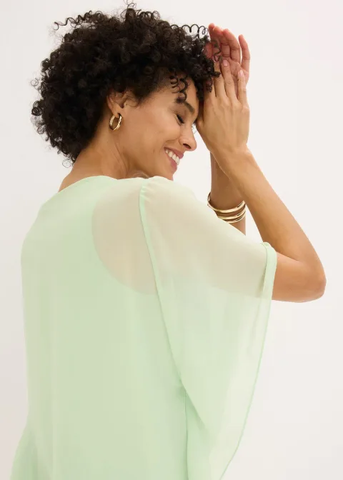 Blouse en mousseline