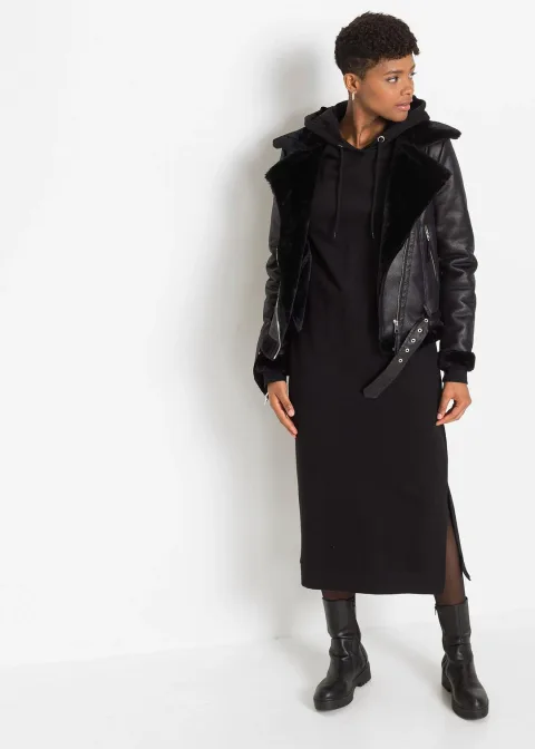 Robe sweat midi
