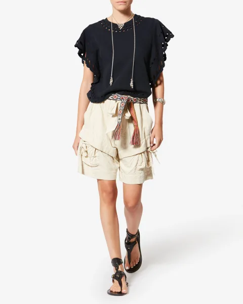 Tee Shirt Odyle - Femme - Écru - Taille L - Marant Étoile