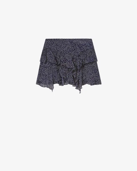 Jupe Lolita - Femme - Nuit - Taille 40 - Marant Étoile