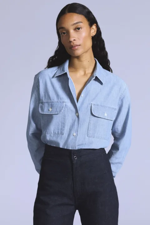 Levi's Chemise Coral - Femme - Bleu / Chambray Coral Club - XS