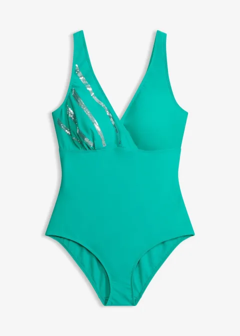Maillot 1 pièce à sequins