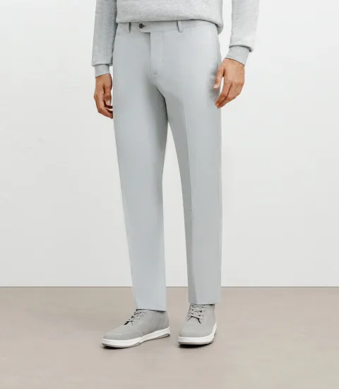 IZAC - Pantalon ville gris clair