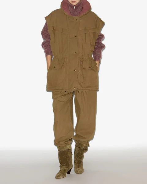 Manteau Damone - Femme - Écru - Taille 42 - Marant Étoile