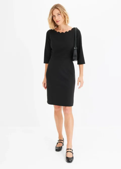 Robe fourreau en jersey milano
