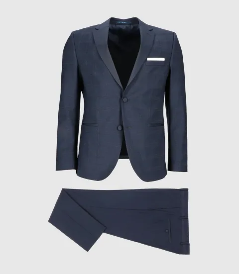 IZAC - Costume cérémonie 3 pièces bleu marine FEERIE