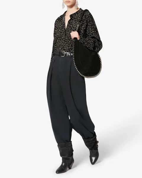 Chemise Catchell - Femme - Noir - Taille 44 - Marant Étoile