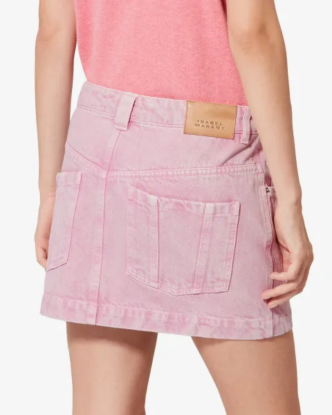 Jupe Juana - Femme - Rose - Taille 44 - Marant Étoile