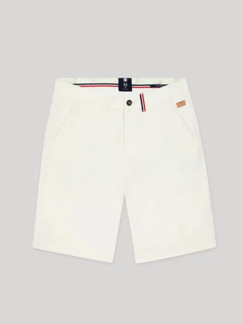 IZAC - Bermuda chino écru 24h Le Mans
