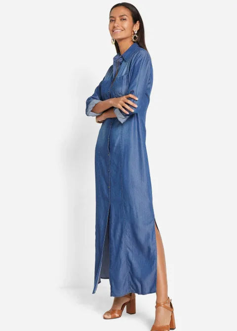 Robe-chemise en TENCEL™ Lyocell