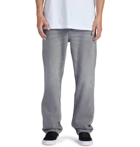 Worker - Jean straight Noir Homme