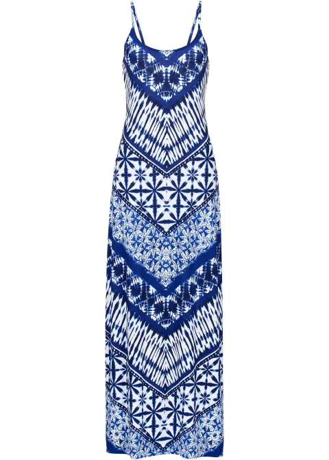 Robe longue imprimée