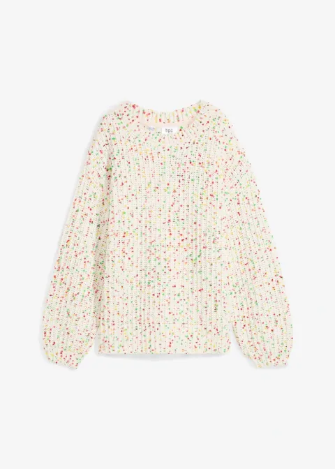 Pull oversize en grosse maille