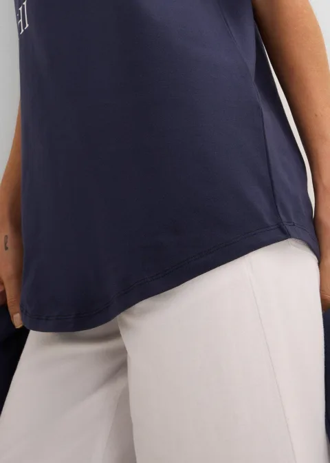 T-shirt en coton extensible
