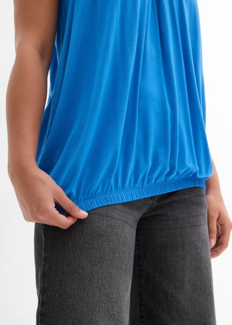 T-shirt doux en viscose extensible
