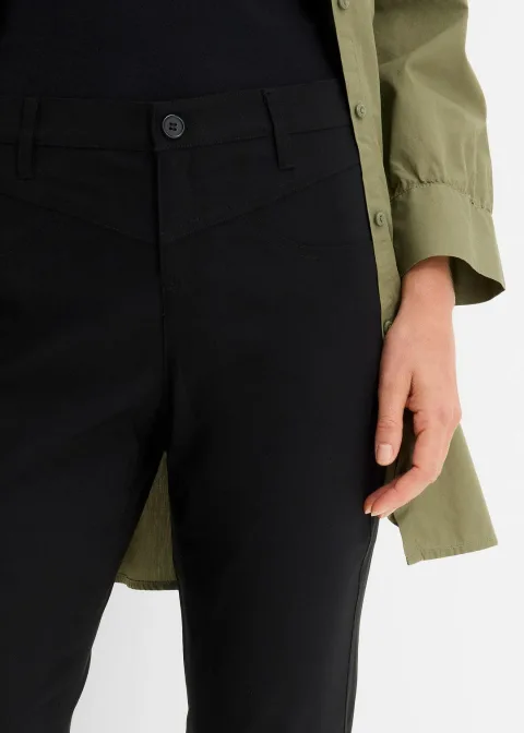 Pantalon bootcut en bengaline extensible
