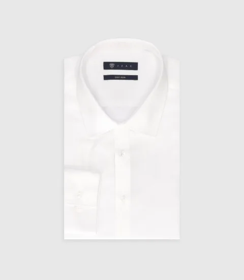 IZAC - Chemise Easy Iron blanc MEDDY