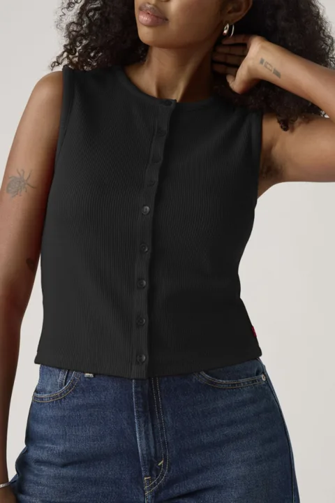 Levi's Chemise Rory - Femme - Noir / Anthracite Night - XS