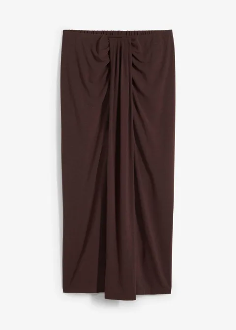 Jupe en jersey avec taille élastiquée