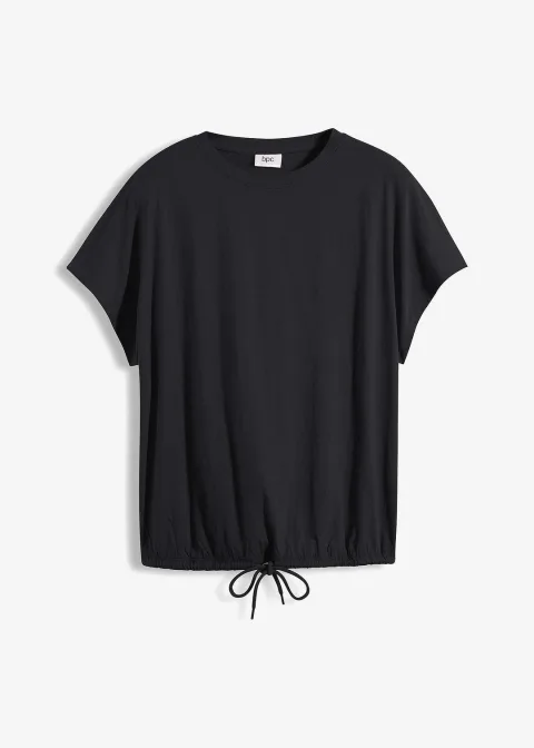 T-shirt avec détail noué à la base