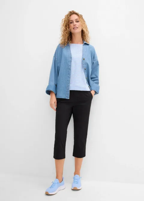 Pantalon 3/4 avec cordon à nouer