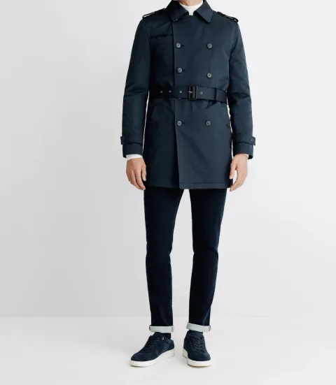 IZAC - Manteau trench marine