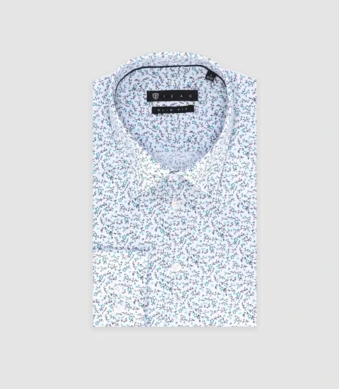 IZAC - Chemise ville bleu ciel ''Tifast019''