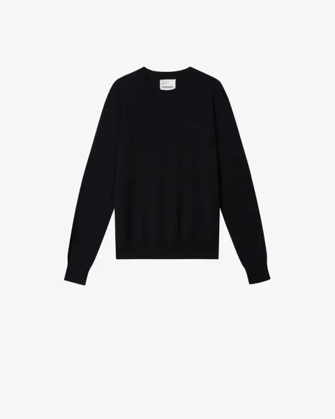 Pull En Laine Mérinos Basile - Homme - Nuit - Taille XL
