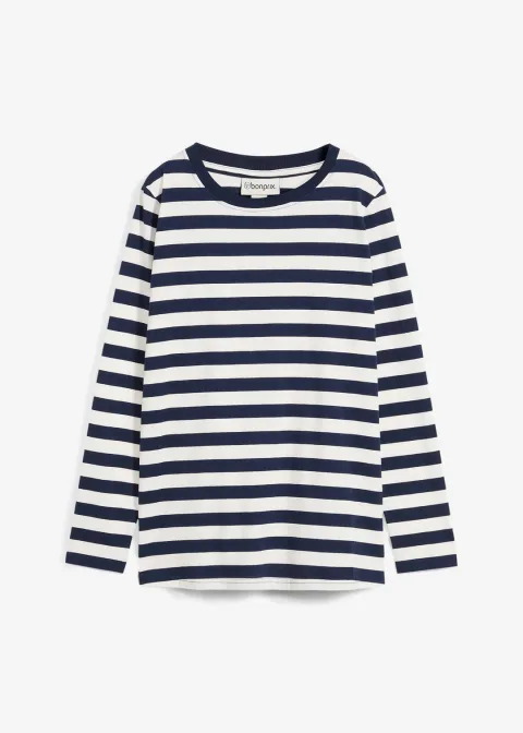 T-shirt rayé 100% coton