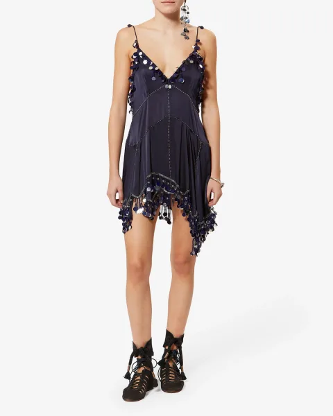 Robe Ludna - Femme - Bleu Nuit - Taille38