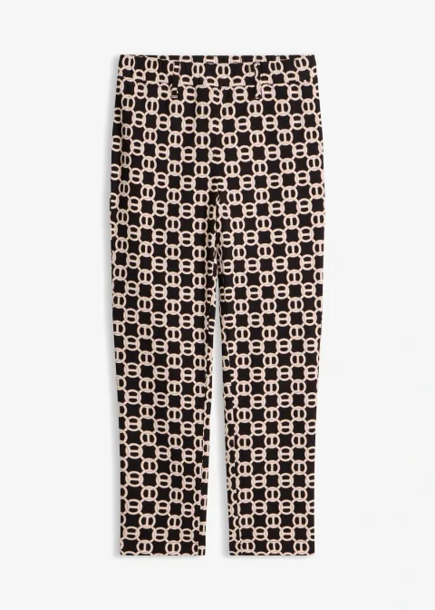 Pantalon 7/8 en bengaline extensible