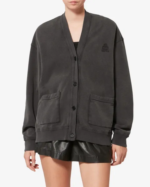 Veste Stephy - Femme - Noir Délavé - Taille 42 - Marant Étoile
