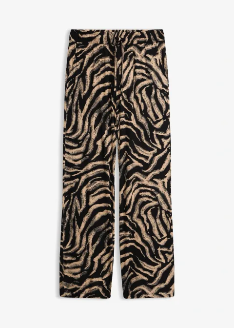 Pantalon fluide en jersey viscose