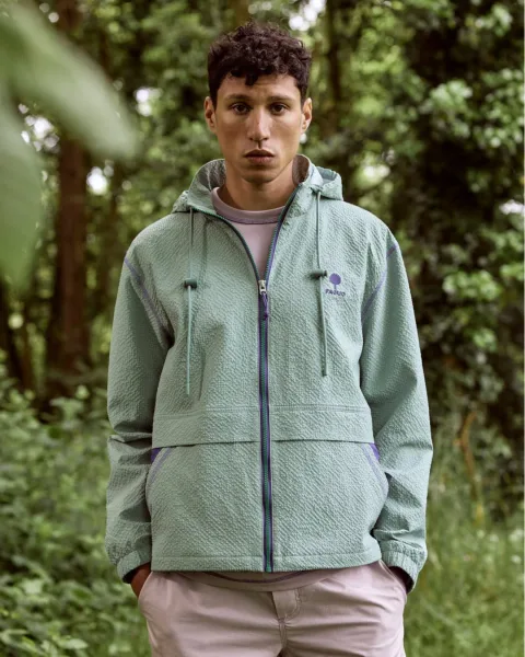 Blouson imperméable vert clair - HUELGOAT OTD