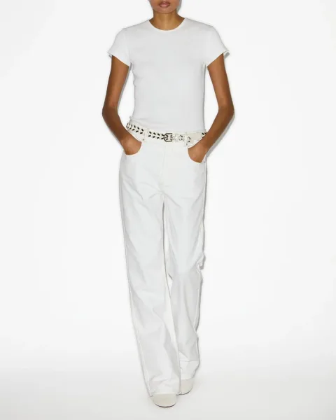 Pantalon Belvira - Femme - Écru - Taille 42