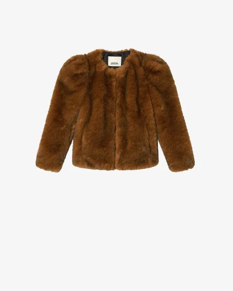 Manteau Bahria - Femme - Écru Et Noir - Taille 40