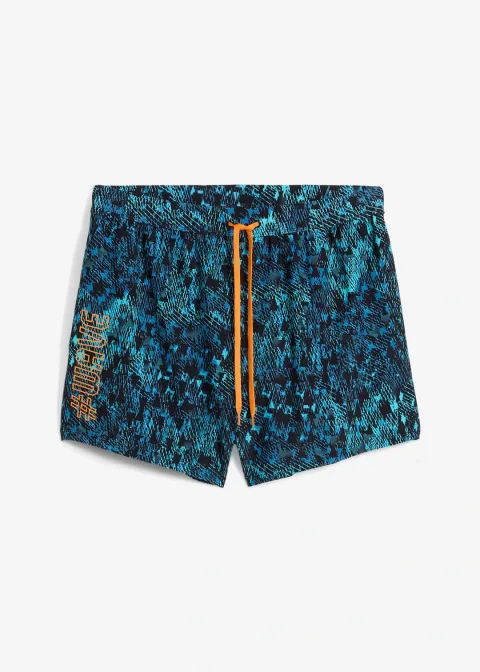 Short de bain en matière élastique