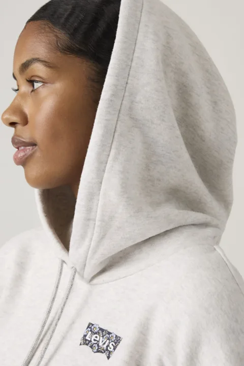 Levi's Sweat À Capuche Everyday - Femme - Gris / Heather Grey - XS