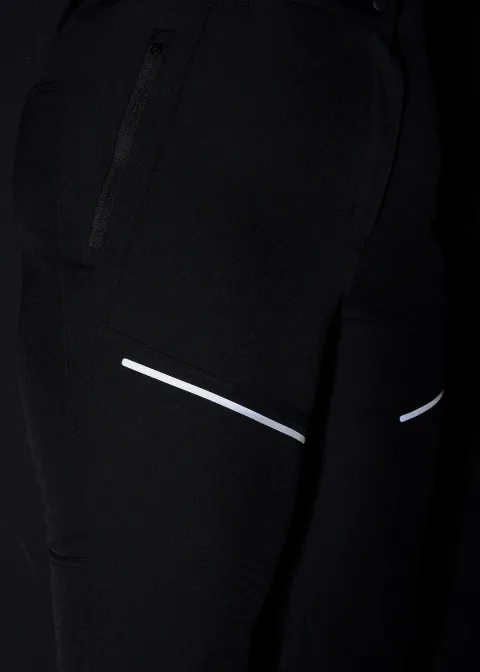 Pantalon technique en softshell extensible et déperlant