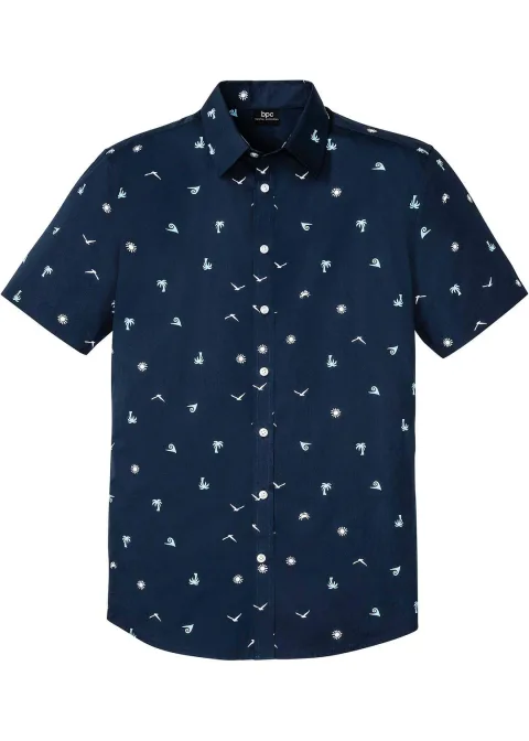 Chemise manches courtes 100% coton
