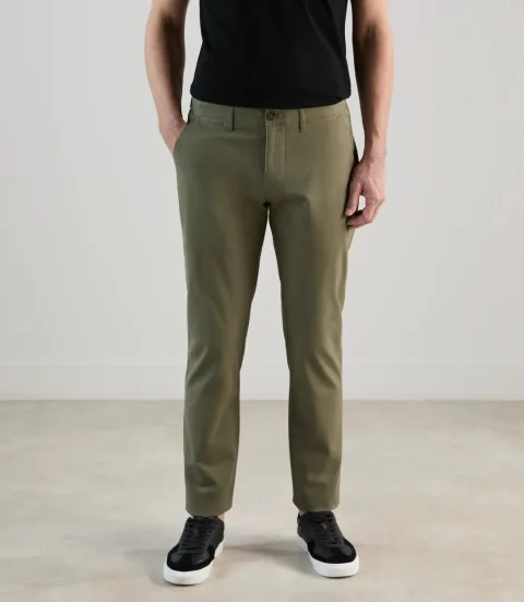 IZAC - Pantalon chino kaki